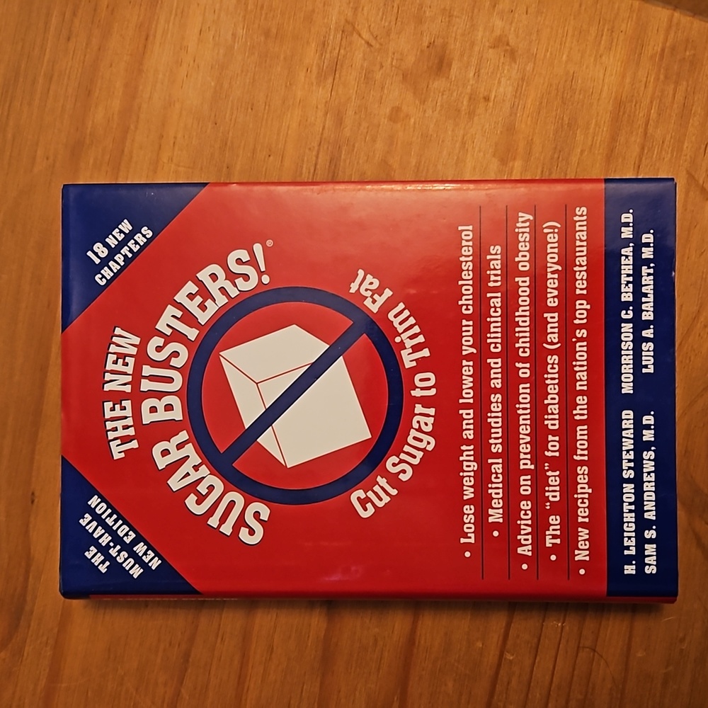 Hardcover book. The New Sugar Busters!